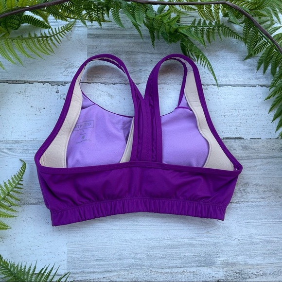 Athleta high impact sports bra - purple, small - Picture 3 of 6